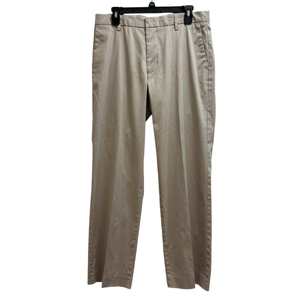 Dockers Chino Pants Mens 32x30 Khaki Straight Fit Stretch Twill Preppy Casual